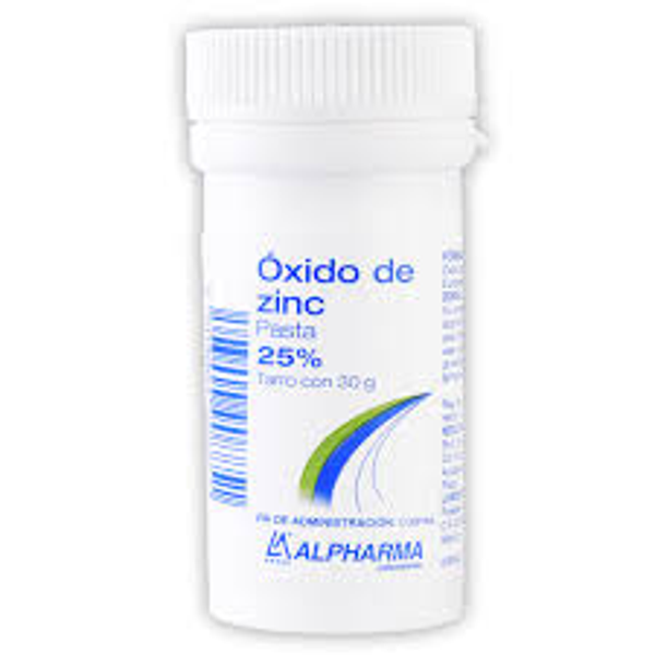 OXIDO DE ZINNC PASTA 25% TARRO C/30G ALPHARMA