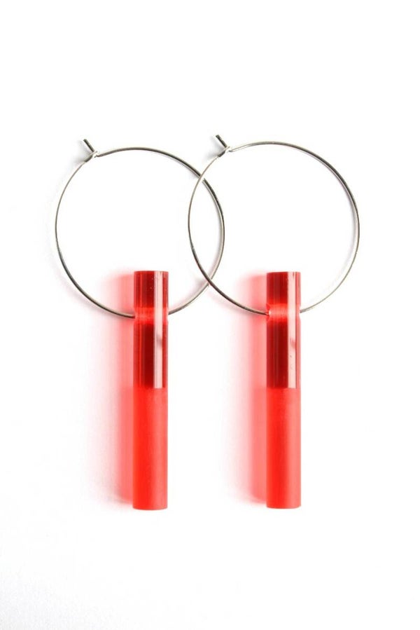 Oorbellen acrylaat O20-13