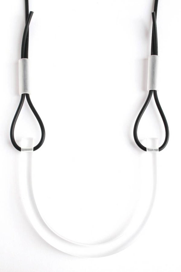 Ketting acrylaat en rubberkoord K20-51