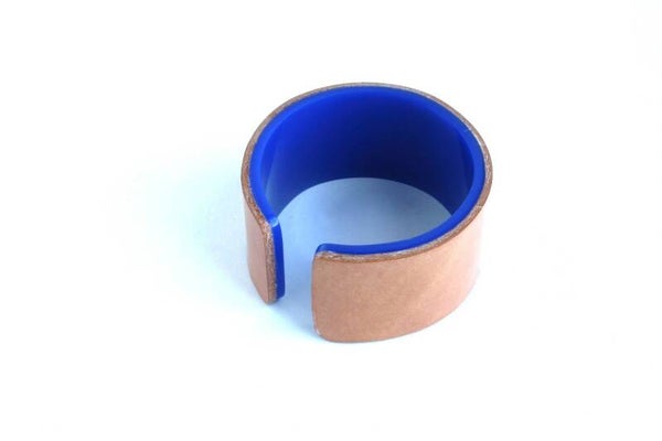 Armband acrylaat en leer A20-8