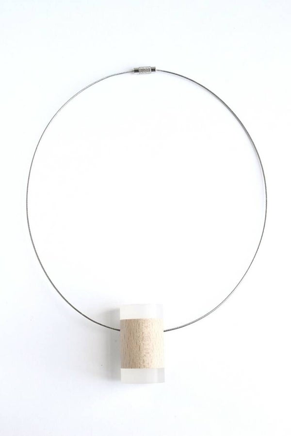 Ketting acrylaat en beukenhout K20-58