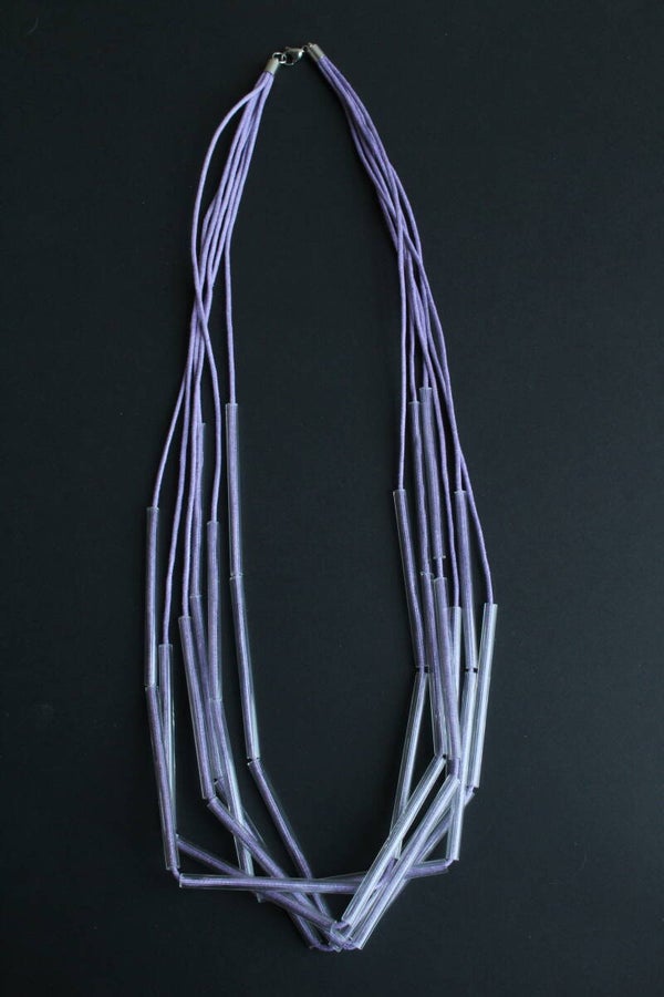 Ketting glas en katoenkoord K20-92