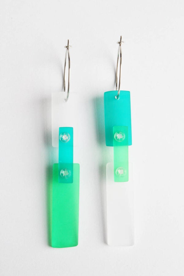 Oorbellen acrylaat O21-5