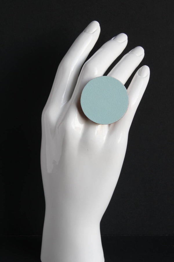 Ring leer en hout R21-32