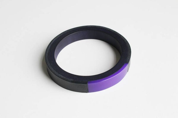 Armband hout, leer, acrylaat A21-22