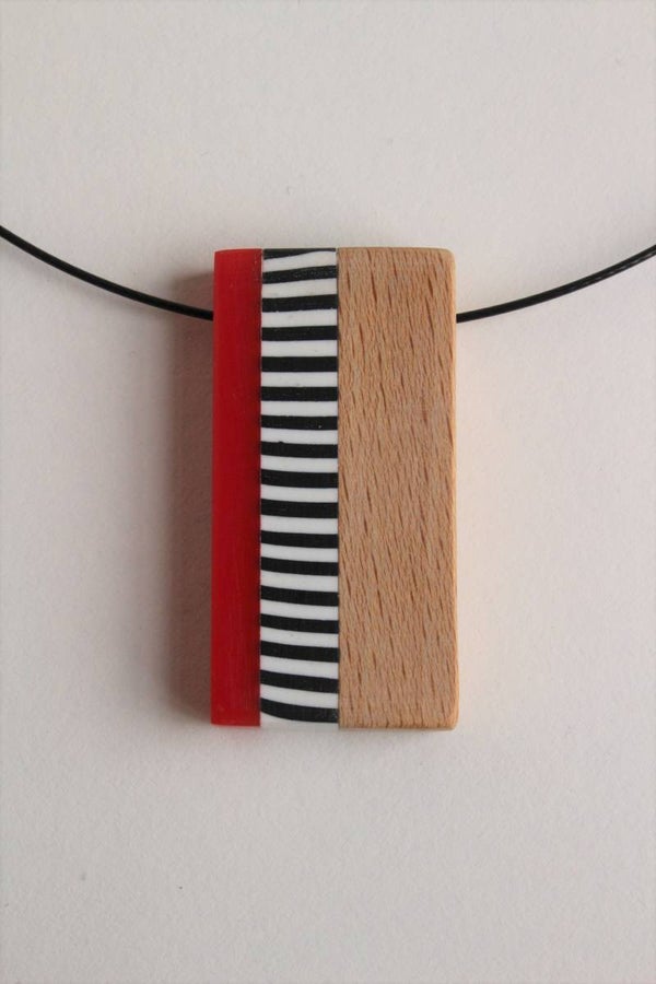 Ketting acrylaat, polymeer en beukenhout K20-16