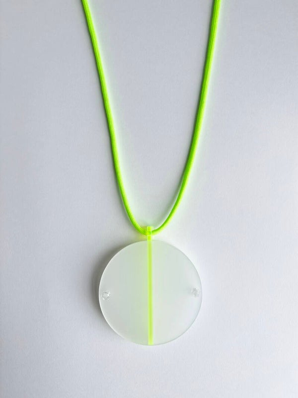 Ketting Neon Lijn groen K25-14