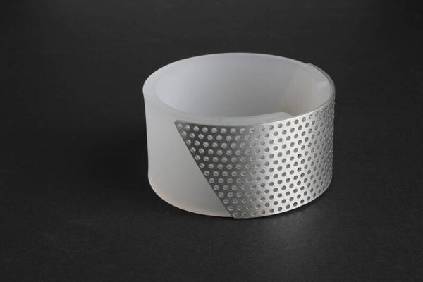 Armband acrylaat en aluminium A22-5