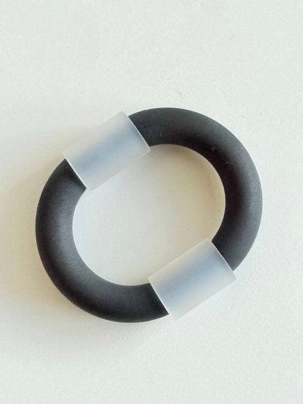 Armband rubber en acrylaat A25-3