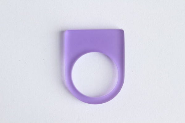 Ring paars acrylaat R23-17