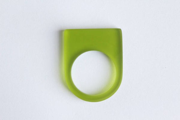 Ring lichtgroen R-R23-8