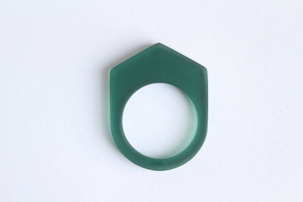 Ring donkergroen R-R24-15