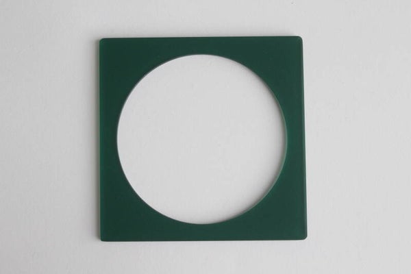 Armband vierkant donkergroen R-A23-18