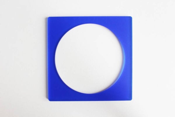 Armband vierkant blauw R-A23-33