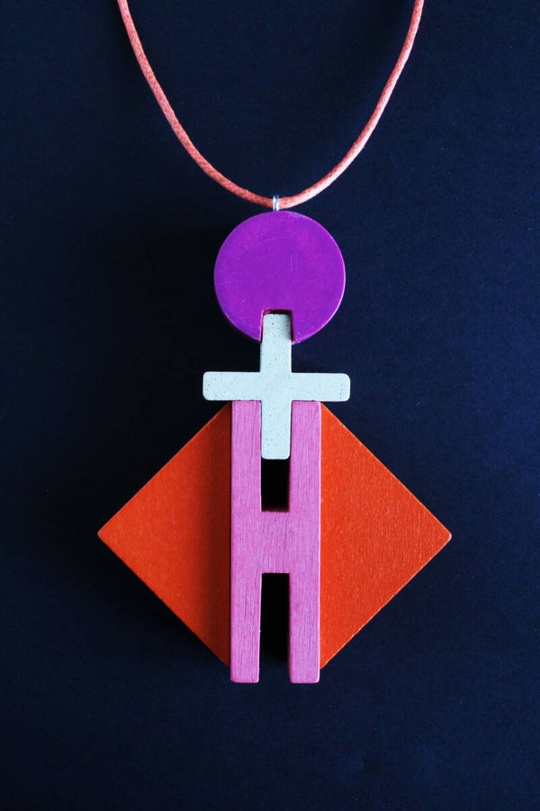 Ketting hout, koord K24-8