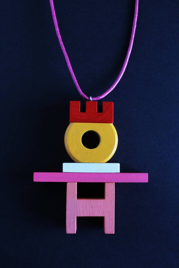 Ketting hout, koord K24-9