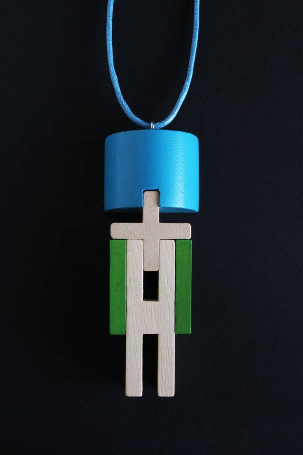 Ketting hout, koord K24-16