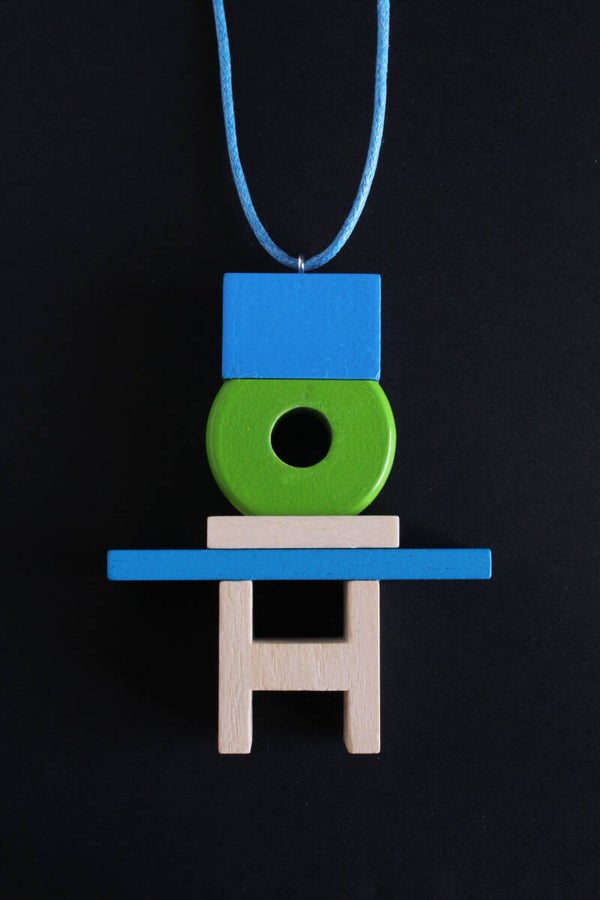 Ketting hout, koord K24-17