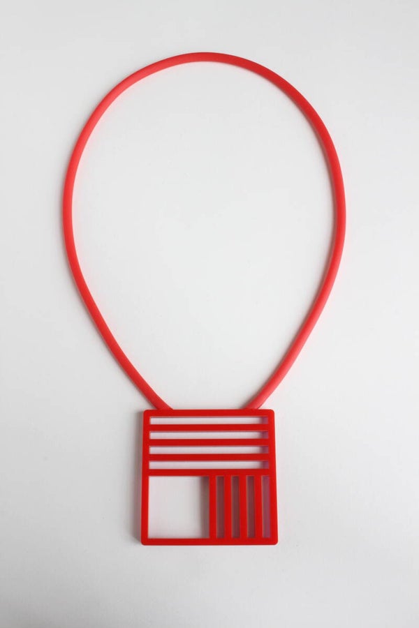 Ketting Bauhaus vierkant K24-35