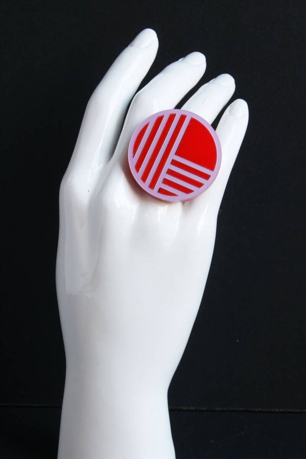 Ring Bauhaus cirkel R24-18