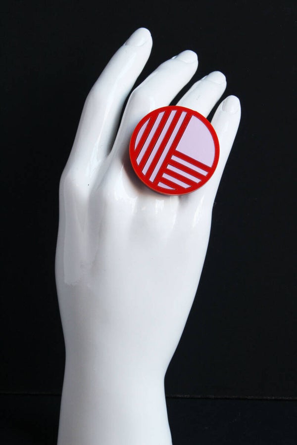 Ring Bauhaus cirkel R24-17