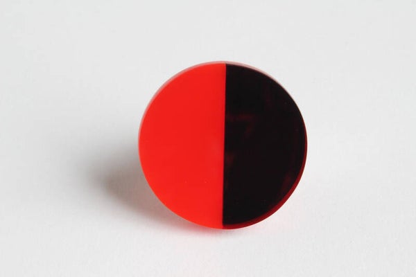 Ring acrylaat rood R25-22