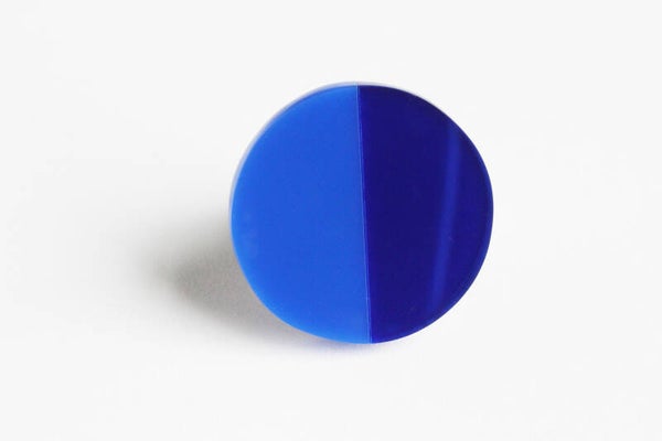 Ring acrylaat blauw R25-21