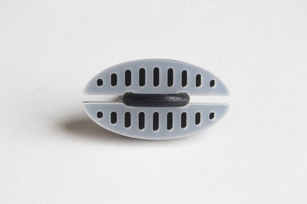 Ring -ovaal strepen- R25-44