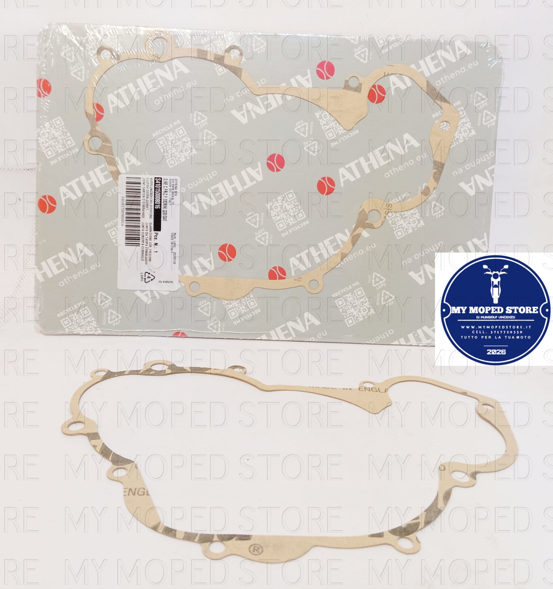 GUARNIZIONE CARTER FRIZIONE PER MALAGUTI FIFTY MOTORE G30-G303-G304-G30A