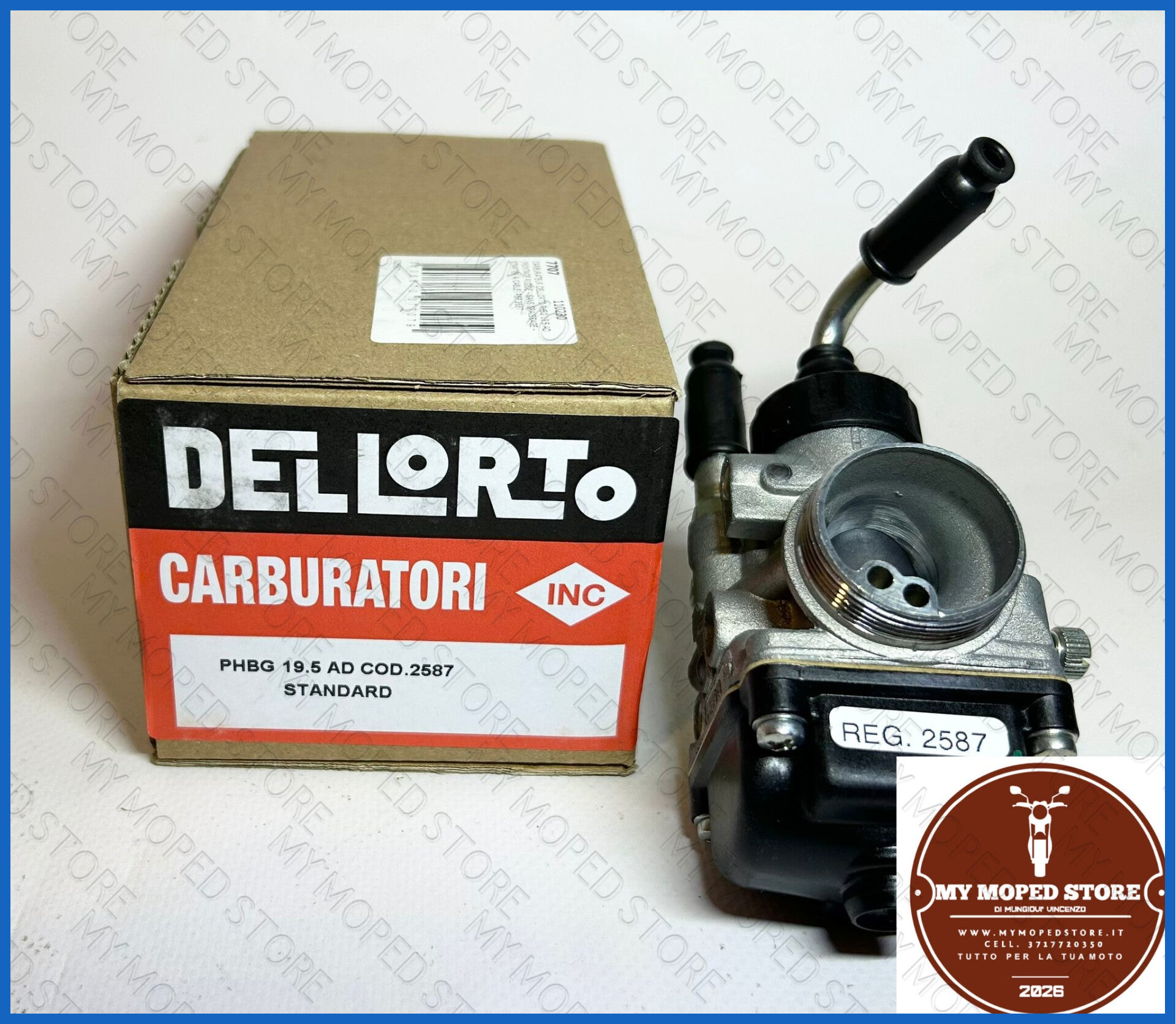 CARBURATORE DELLORTO PHBG 19,5 RIF 2587 AD