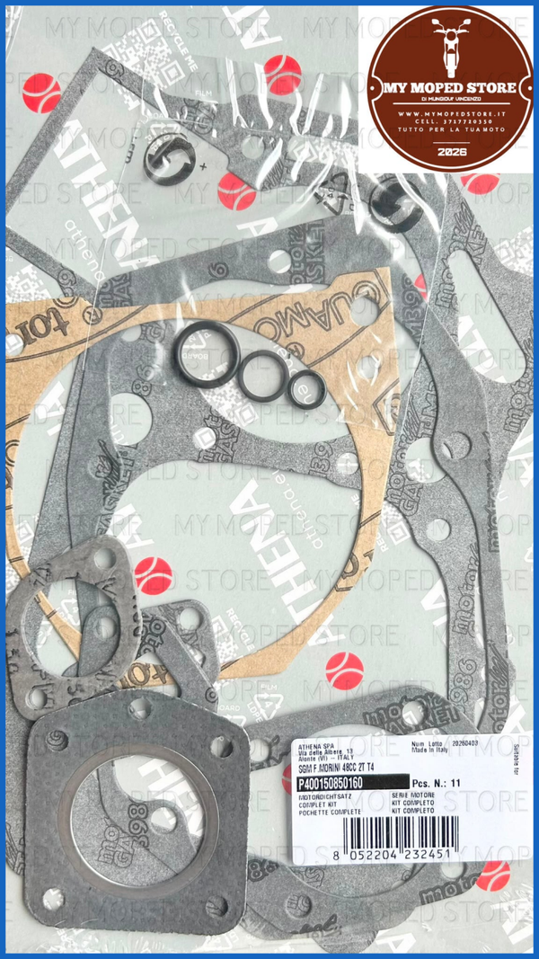 KIT GUARNIZIONI PER MOTORE FRANCO MORINI T4