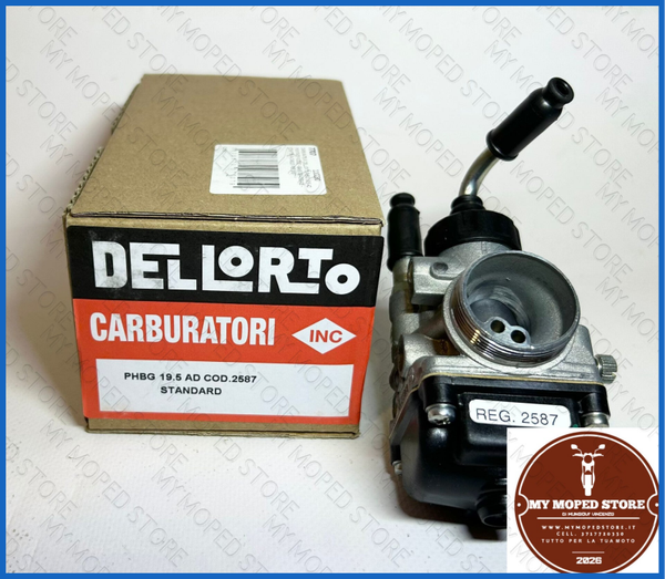 CARBURATORE DELLORTO PHBG 19,5 RIF 2587 AD