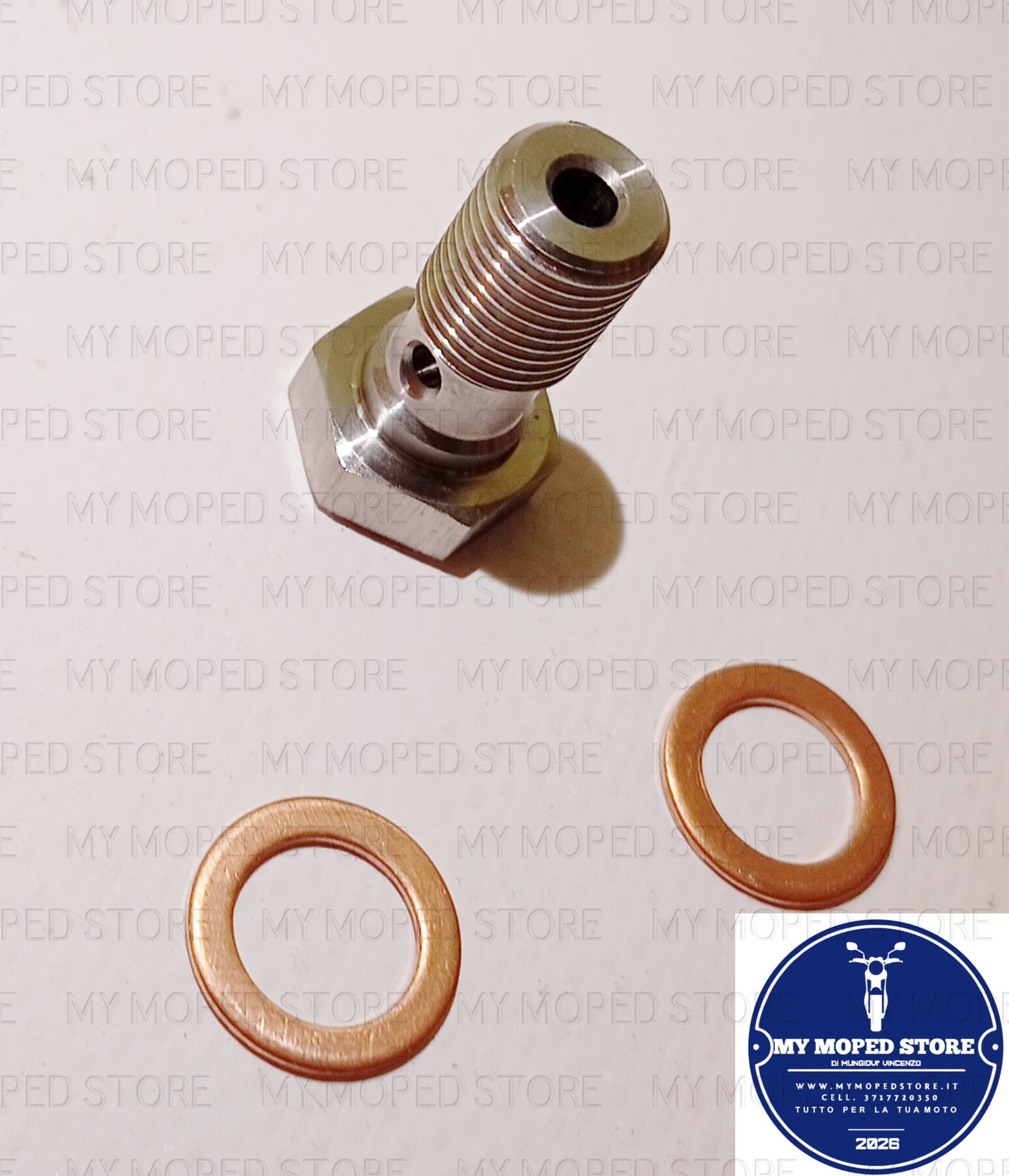 PERNO PER FRENI IDRAULICI 10X1 IN ACCIAIO INOX