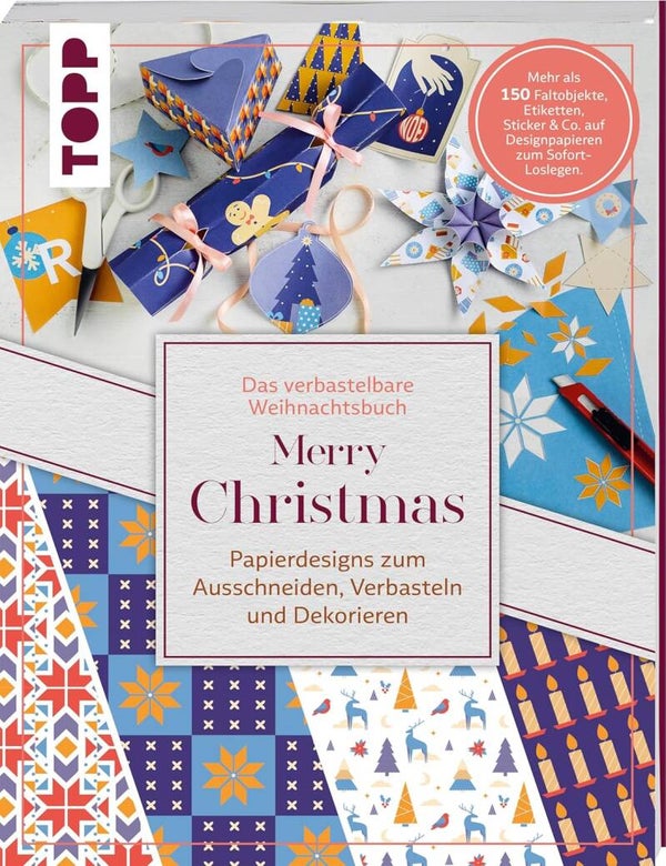 Das verbastelbare Weihnachtsbuch  -  Merry Christmas