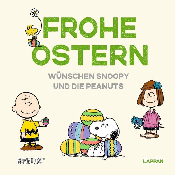 Peanuts   -   Frohe Ostern   -   wünschen Snoopy und die Peanuts