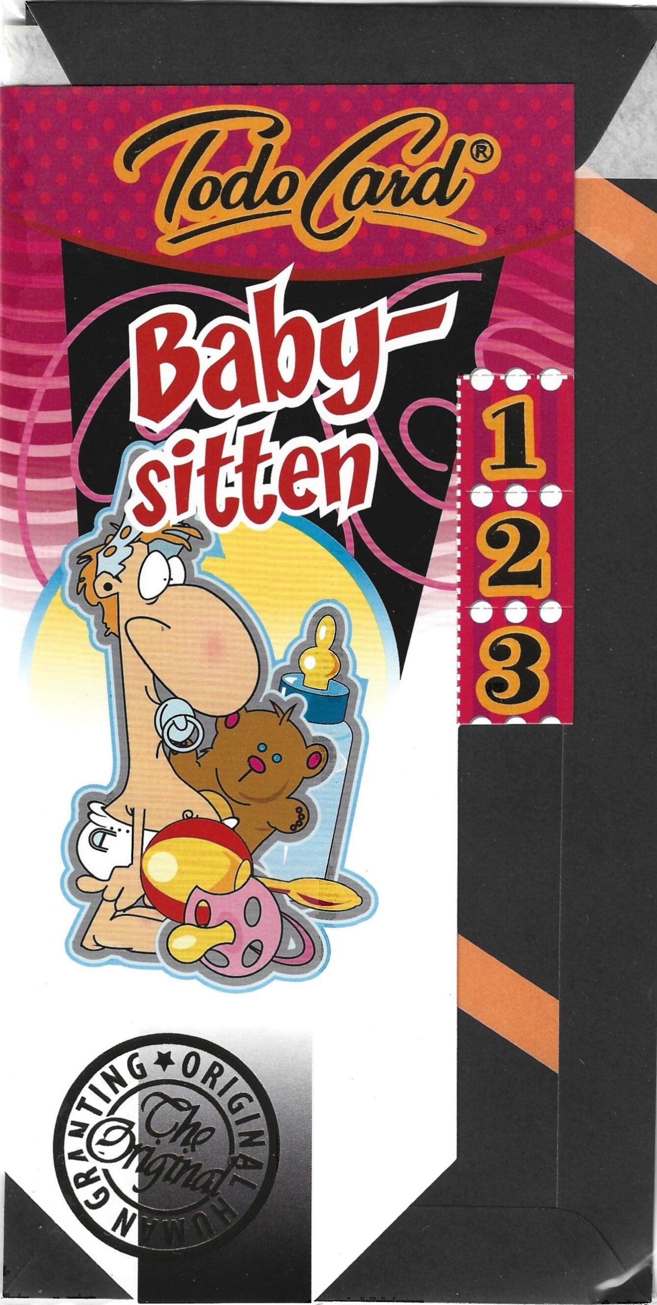 Gutscheinkarte Babysitten