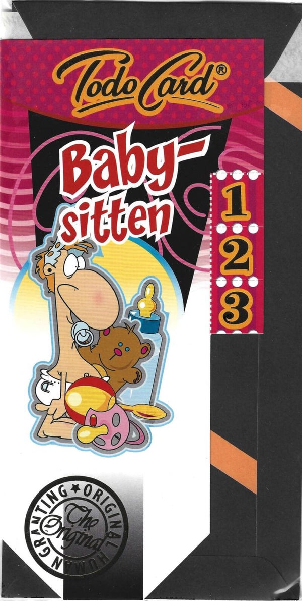 Gutscheinkarte Babysitten