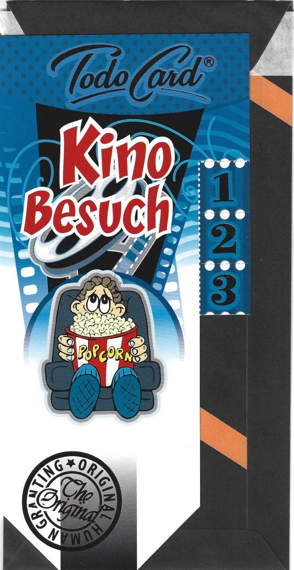 Gutscheinkarte Kinobesuch