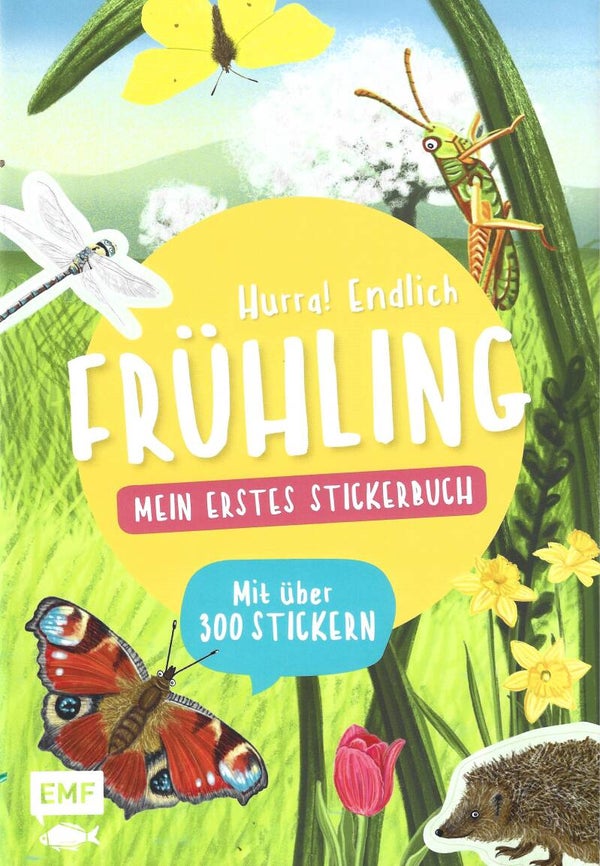 Hurra! Endlich Frühling - Mein erstes Stickerbuch