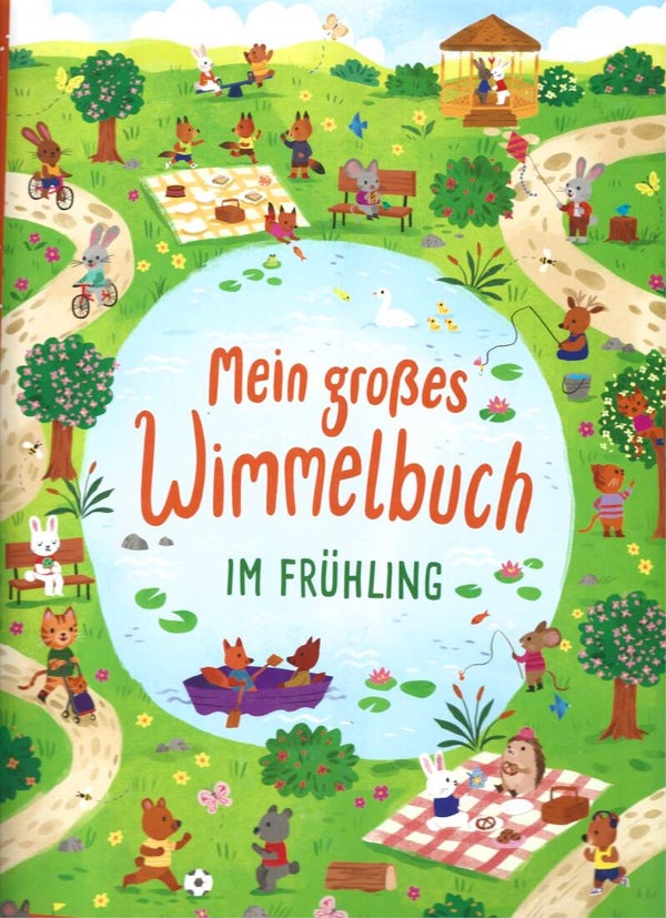 Mein großes Wimmelbuch  -  im Frühling