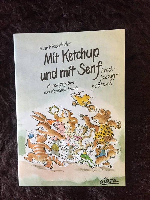 Frank, Karlhans  -  Mit Ketchup und mit Senf - Neue Kinderlieder