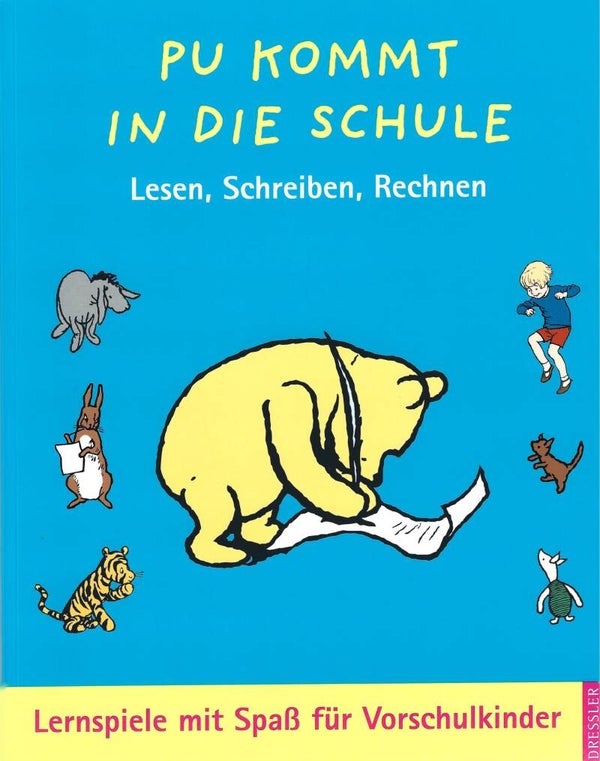 Pu kommt in die Schule  -  Lesen, Schreiben, Rechnen