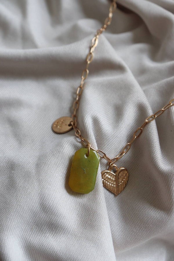 Collier “Aile Dorée”