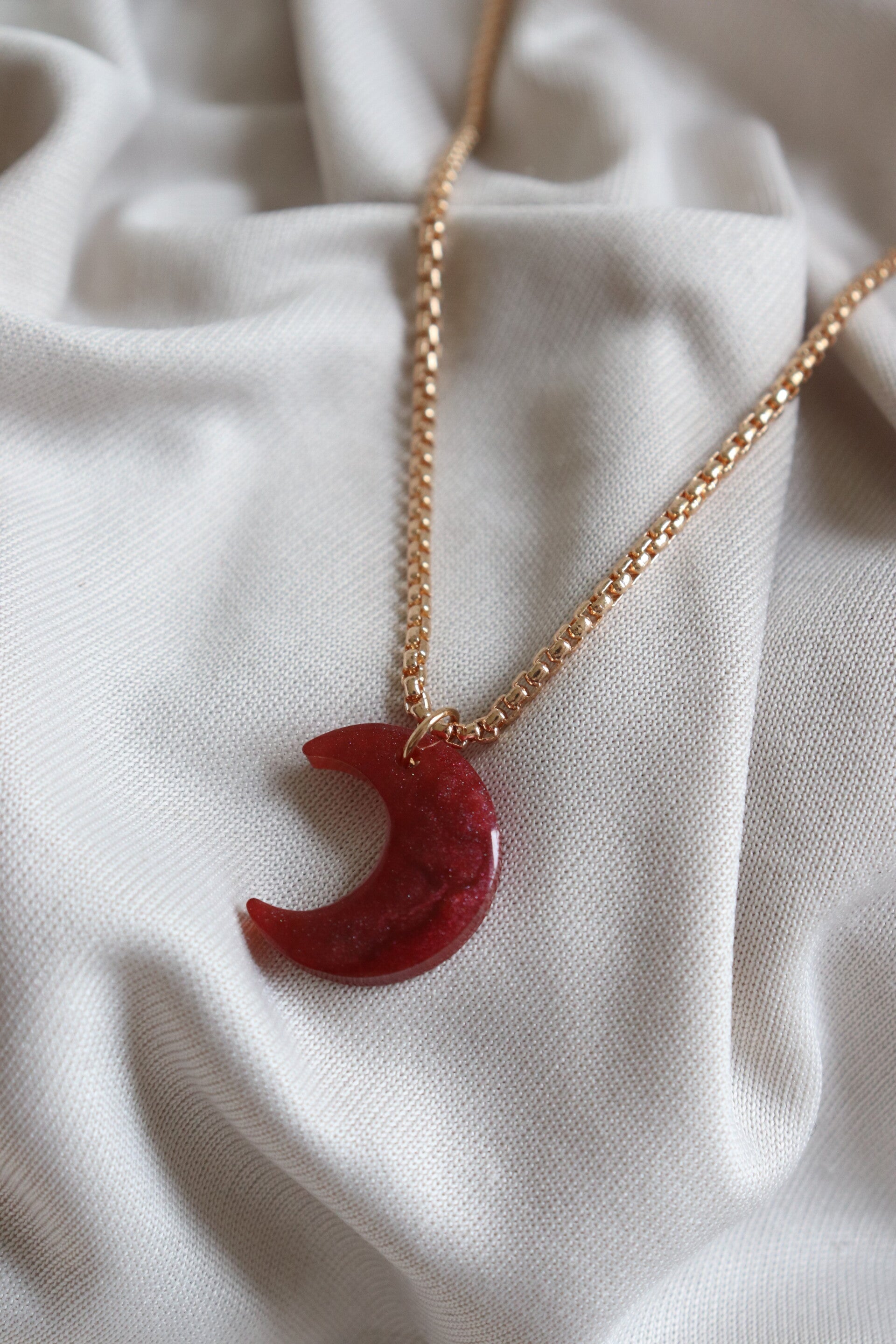 Collier “Luna Rouge”