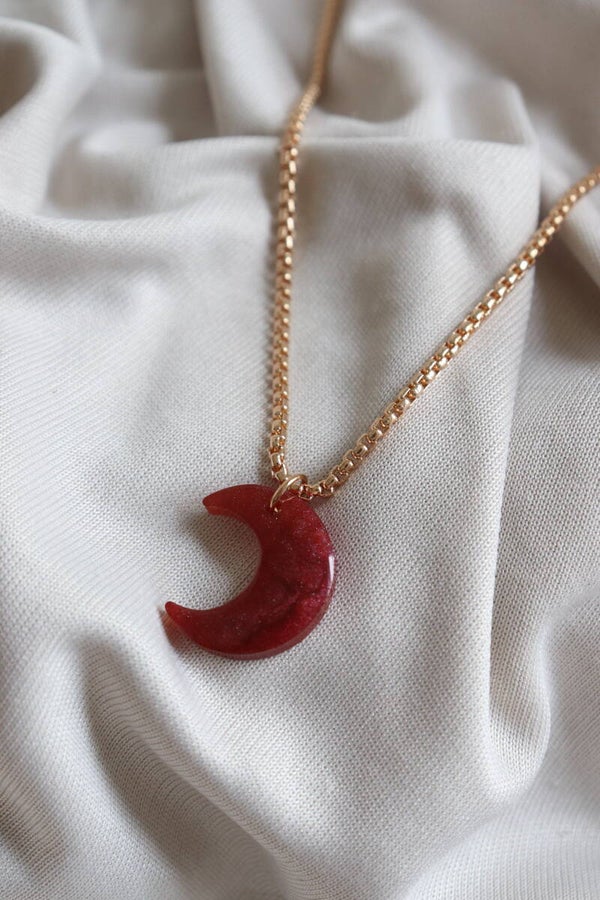 Collier “Luna Rouge”