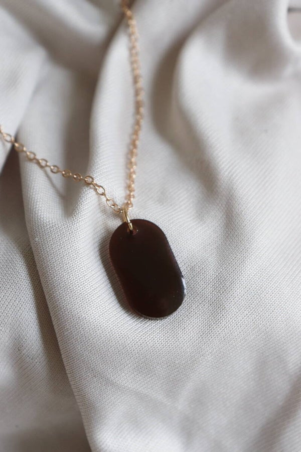 Collier “Café Noir”