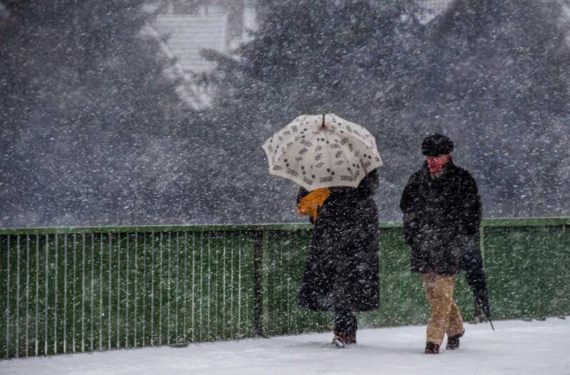 Platz 6 Annahme: Schneesturm Gaby Kniep, Essen