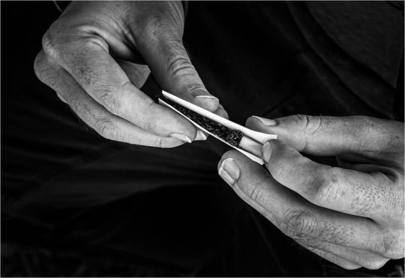 Platz 3: Bronze Eine Zigarette Michael Okubski, Würzburg