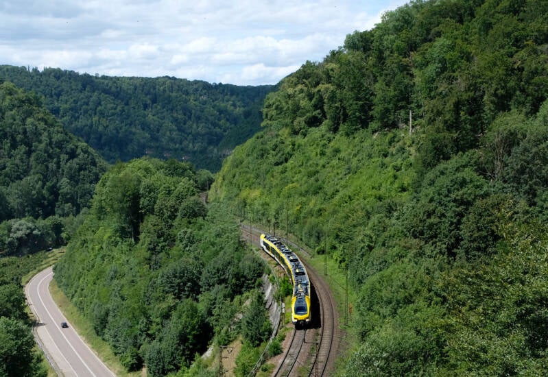 Urkunde, auf der Schwäbischen Eisenbahn, Bernhard Storz, Reutlingen