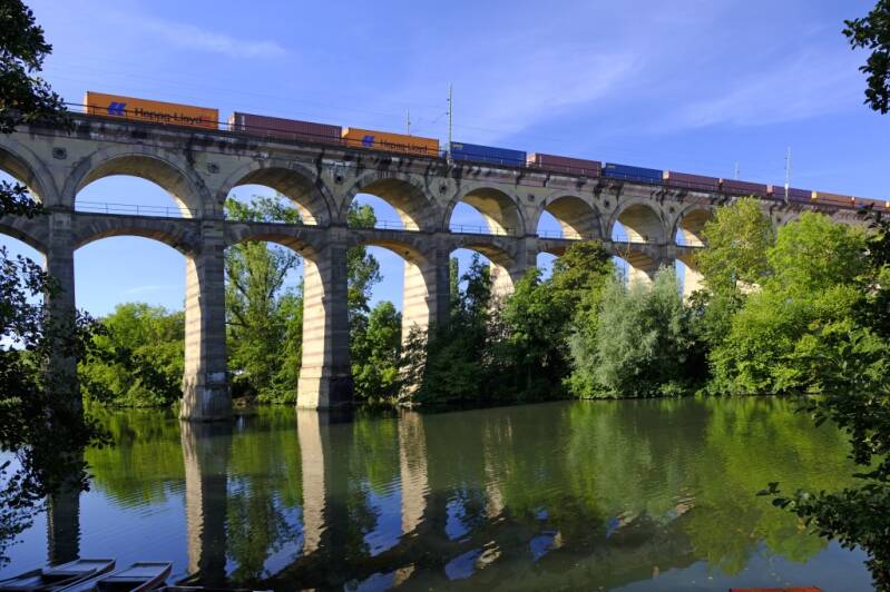 Silber: Die Eisenbahn im Neckartal Bernhard Storz, Reutlingen